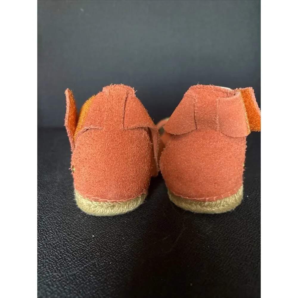 Ugg Women’s Gladiator Style Orange Suede Sandals Size 7.5